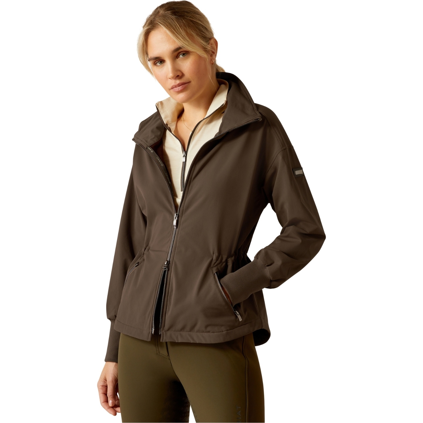 Ariat Womens Estrade Softshell Jacket 10052921 - Banyan Bark